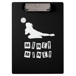 Porte-bloc Joueur de volley-ball Mine de volleyball
