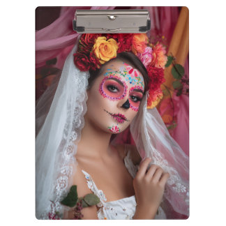Porte-bloc Jour du Carnet de la Catrina morte