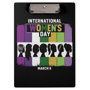 Porte-bloc Journée internationale des femmes moderne Femmes