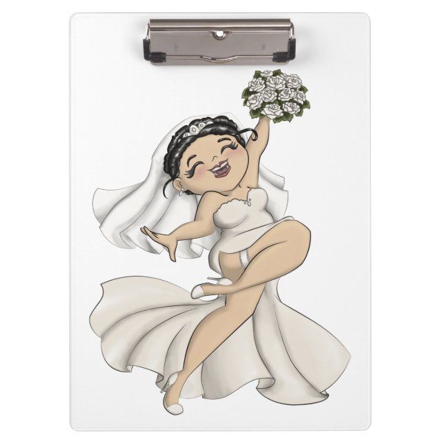 Porte-bloc Joyeuse mariée 11 (Devant)