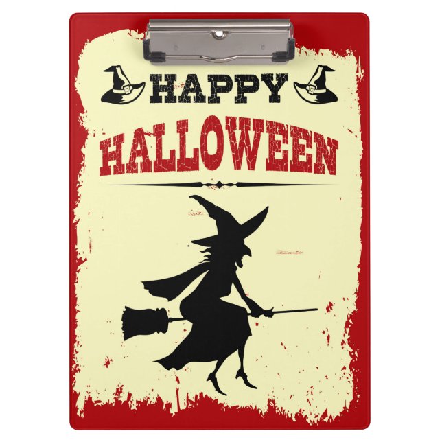 Porte-bloc Joyeux Halloween (Devant)