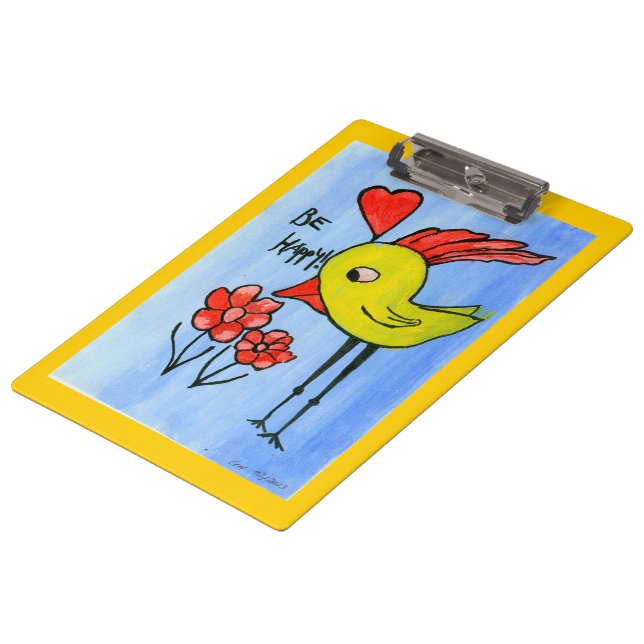 Porte-bloc Joyeux Porte - bloc d'oiseaux (Incliné)