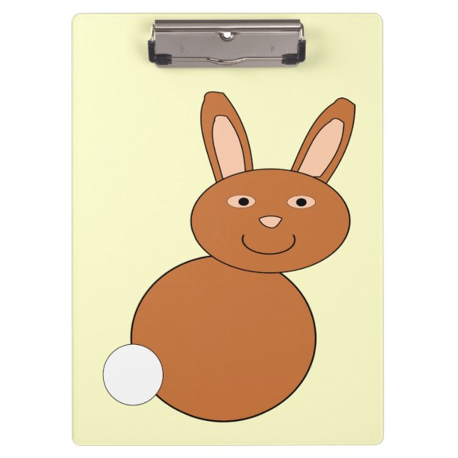 Porte-bloc Joyeux Porte - bloc lapin de Pâques (Devant)
