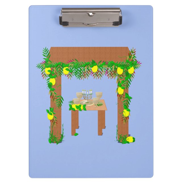 Porte-bloc Joyeux Sukkot (Devant)