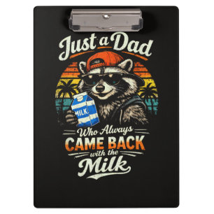 Porte-bloc Juste un papa qui revenait toujours avec le lait