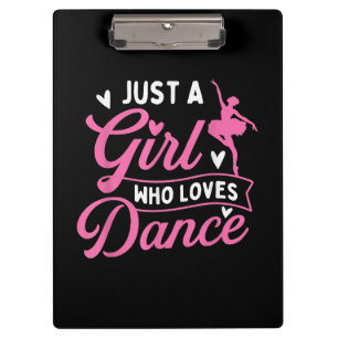 Porte-bloc Juste Une Fille Qui Aime La Danse - Danseuse Amant