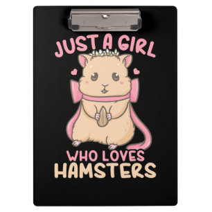 Porte-bloc Juste Une Fille Qui Aime Les Hamsters