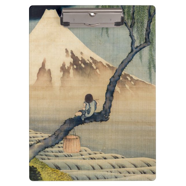 Porte-bloc Katsushika Hokusai - Garçon regardant le Mont Fuji (Devant)