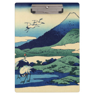 Porte-bloc Katsushika Hokusai - Umegawa dans la province de S