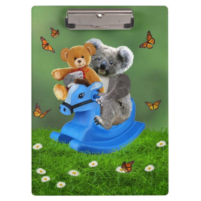 PORTE-BLOC KOALA BÉBÉ ROCKEUSE (Devant)