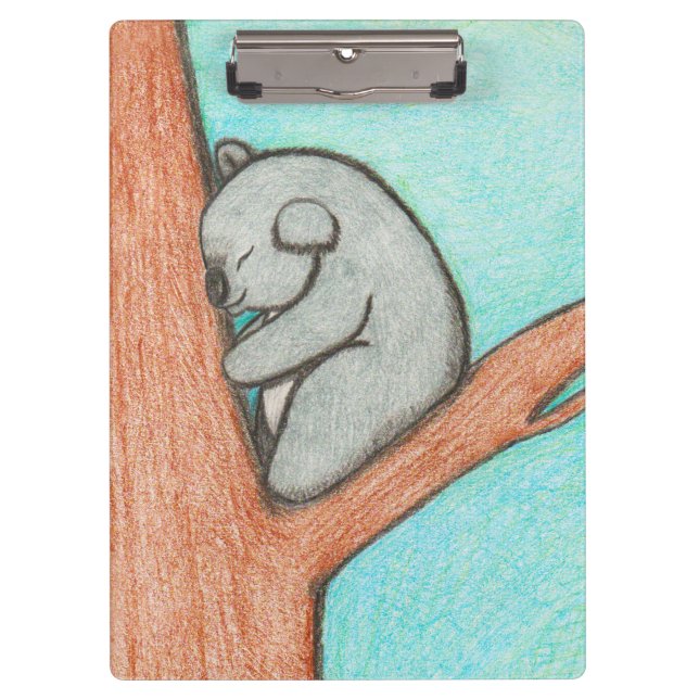 Porte-bloc Koala somnolent (Devant)