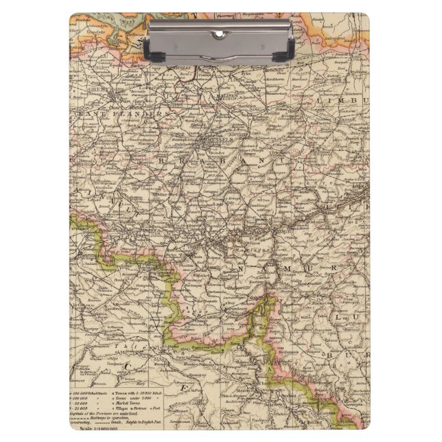 Porte-bloc La Belgique, Luxembourg (Devant)