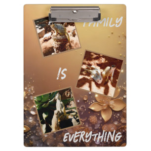 Porte-bloc La Famille Meerkats Est Tout,