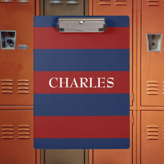 Porte-bloc La Marine et le Rugby Rouge