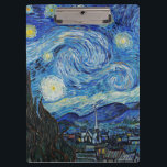 Porte-bloc La nuit étoilée de Van Gogh<br><div class="desc">Starry Night,  célèbre tableau de Vincent van Gogh.</div>