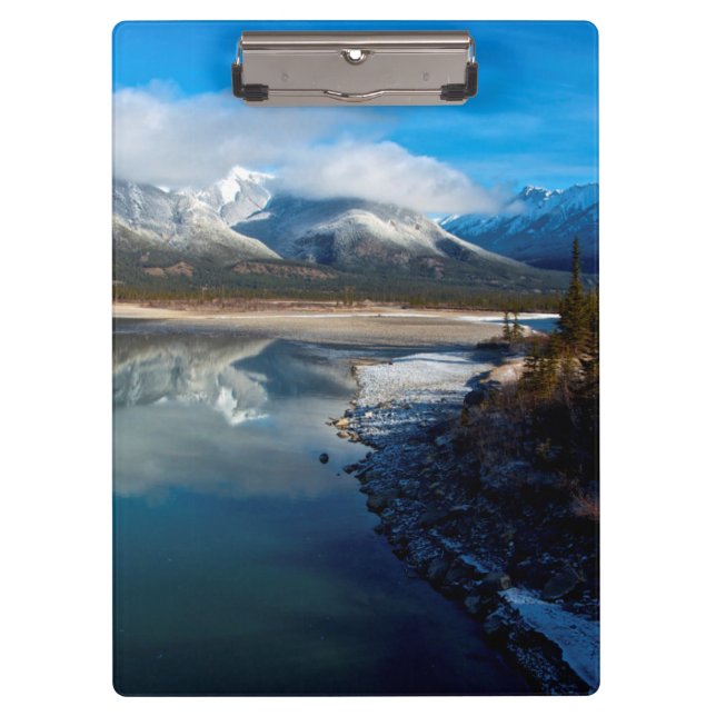 Porte-bloc La rivière Athabasca dans le parc national Jasper (Devant)