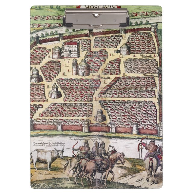 PORTE-BLOC LA RUSSIE : MOSCOU, 1591 (Devant)