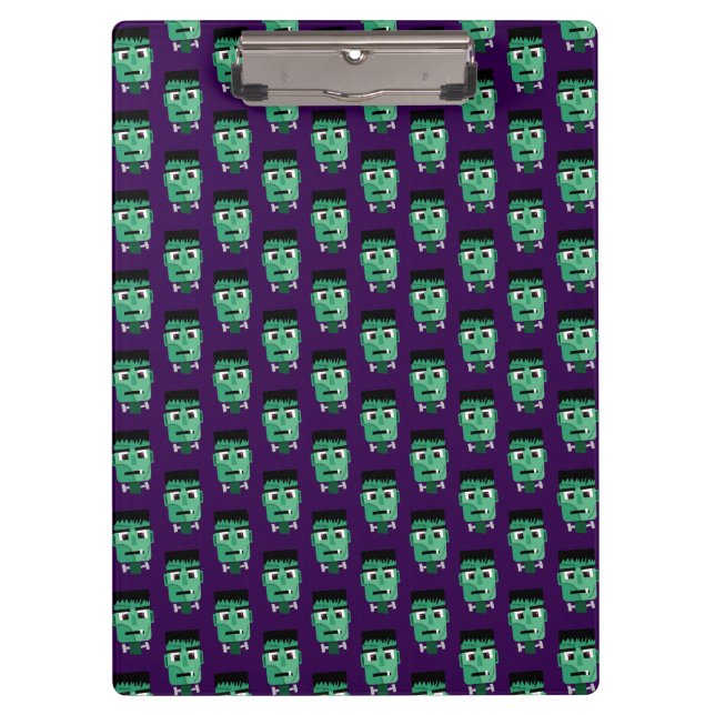 Porte-bloc La tête du monstre Frankenstein (Devant)