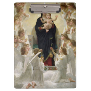 Porte-bloc La Vierge avec Angels, 1900