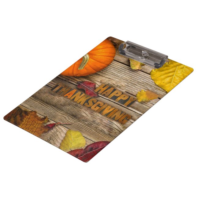 Porte-bloc Lait séchée Bon thanksgiving citrouille SlipperyJo (Incliné)