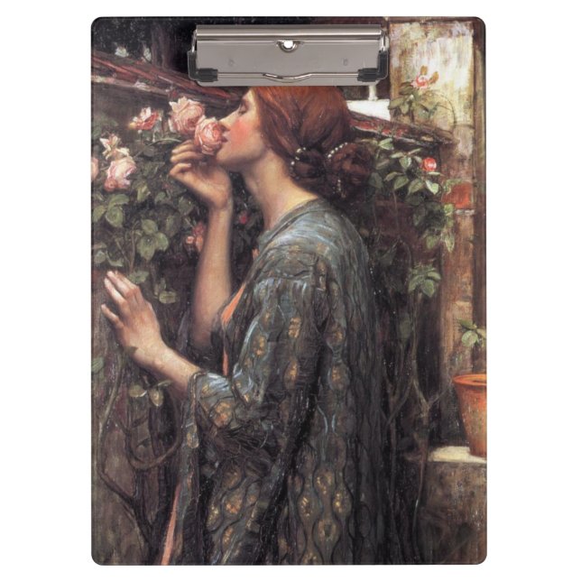 Porte-bloc L'âme du Rose (par John William Waterhouse) (Devant)