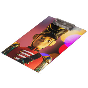 Porte-bloc L'ami soldat jouet classique de Noël de SlipperyJo