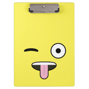 Porte-bloc Langue Emoji