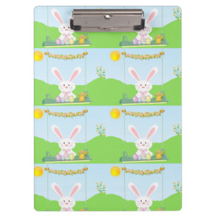 Porte-bloc Lapin de Pâques