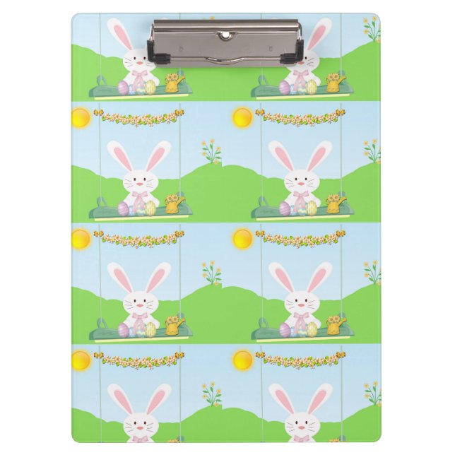 Porte-bloc Lapin de Pâques (Devant)