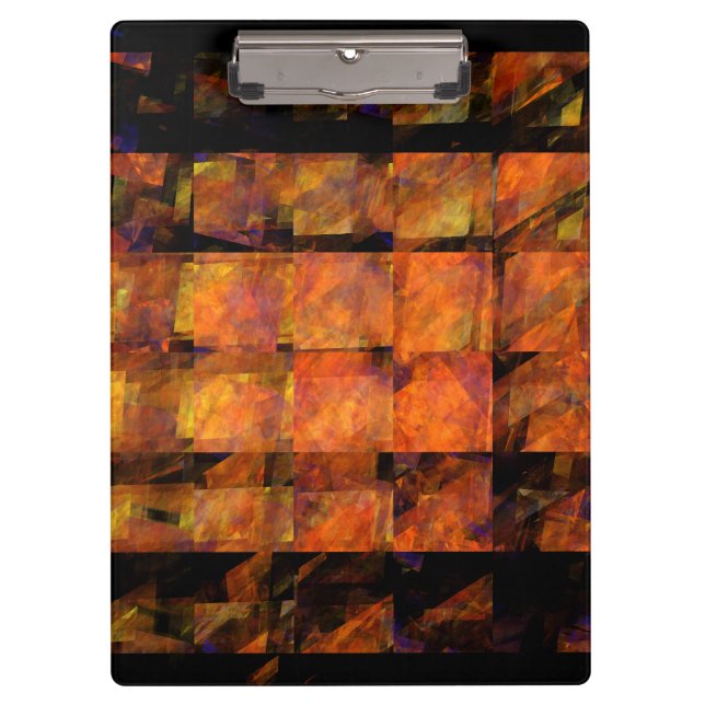 Porte-bloc L'art Abstrait au mur (Devant)