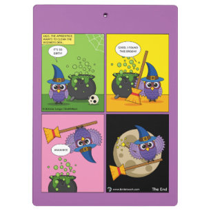 Porte-bloc L'Assistant Apprentice - Cleaning Comic