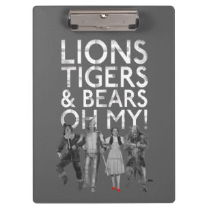 Porte-bloc L'Assistant D'Oz™ Lions Tigers & Ours Oh My!