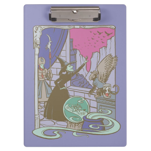 Porte-bloc L'Assistant D'Oz™ | Storybook Wicked Witch™ (Devant)