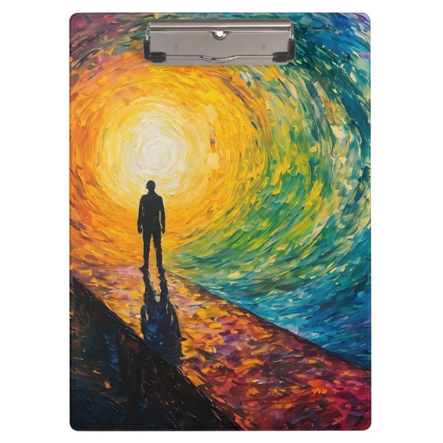 Porte-bloc Le bord de la dimension (Devant)