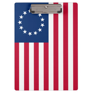 Porte-bloc Le Cercle des étoiles, drapeau américain par Betsy