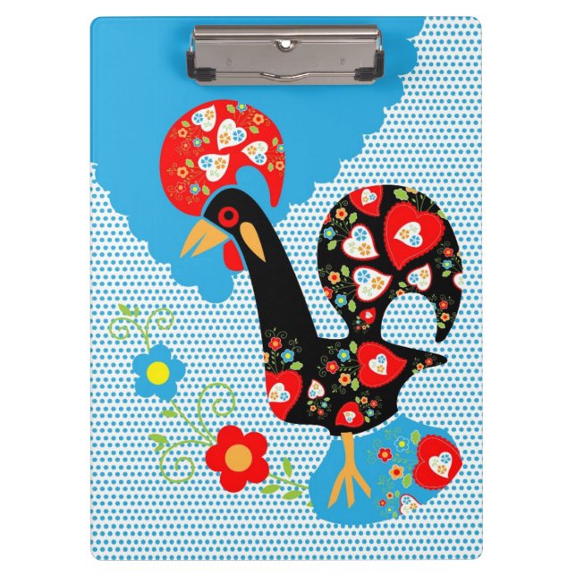 Porte-bloc Le coq portugais de Barcelos (Devant)