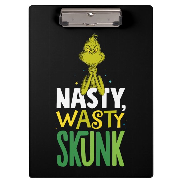 Porte-bloc Le Grinch | Nasty Wasty Skunk (Devant)