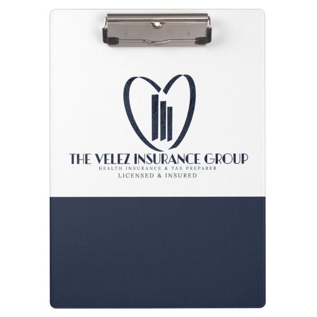 Porte-bloc Le Groupe d'Assurance Velez    (Devant)