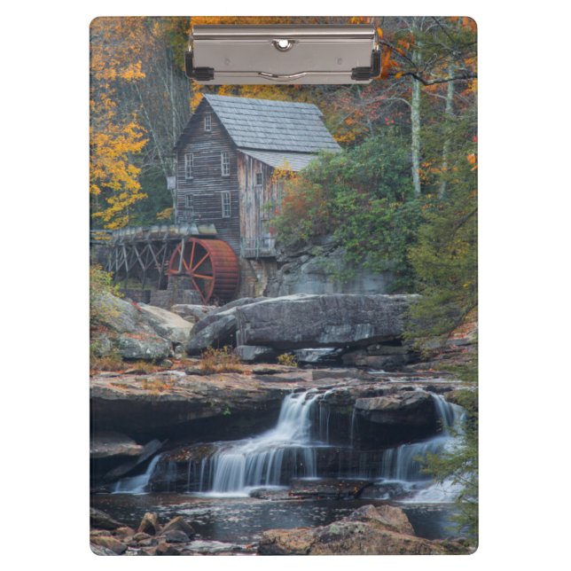 Porte-bloc Le moulin historique sur Glade Creek 2 (Devant)