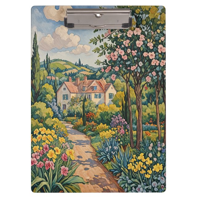 Porte-bloc Le paradis rural (Devant)
