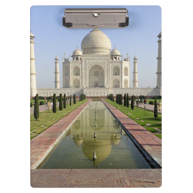 Porte-bloc Le Taj Mahal, Agra, Uttar Pradesh, Inde, (Devant)