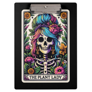 Porte-bloc Le Tarot de la Dame des Plantes Squelette Botani