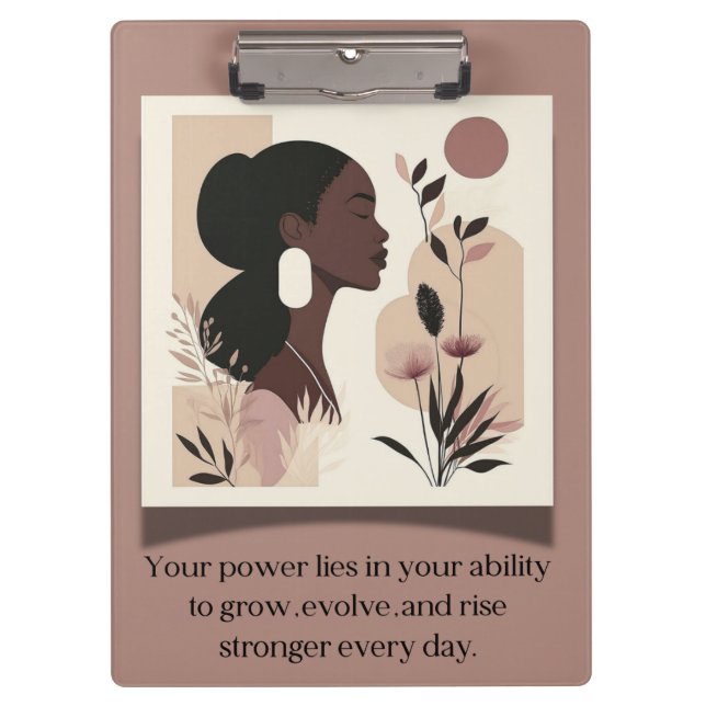 Porte-bloc Le thème de la montée en puissance (Devant)