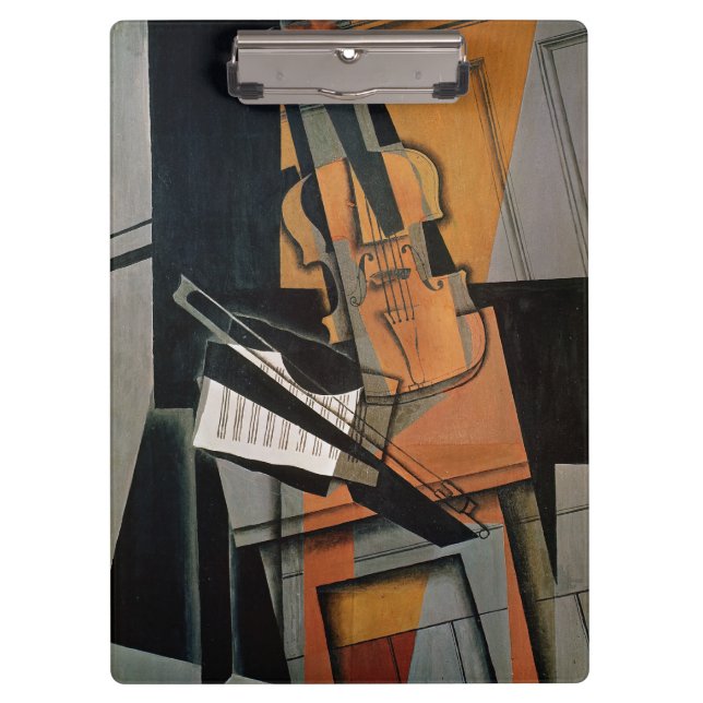 Porte-bloc Le violon, 1916 (Devant)