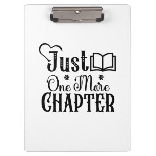 Porte-bloc Lecture Art Juste Un Autre Chapitre