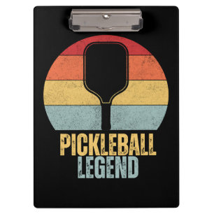 Porte-bloc Légende drôle de Pickleball