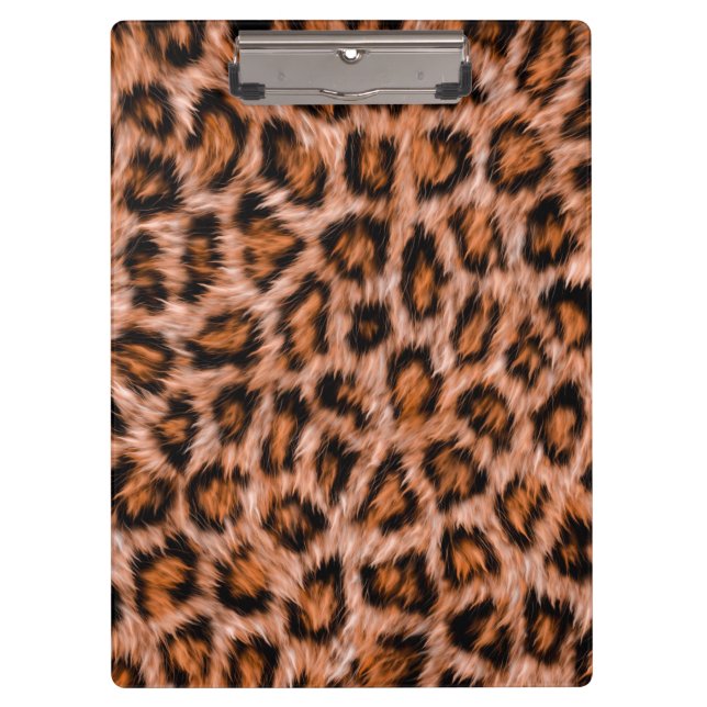 Porte-bloc Leopard Jaguar Chat fourrure Brown Motif-24609 (Devant)