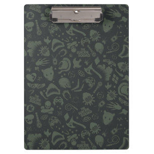 Porte-bloc L'équipe du suicide   Motif d'icône de caractère