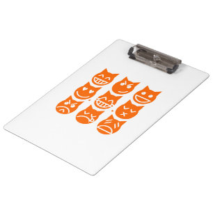 Porte-bloc Les 9 vies du chat Emoji