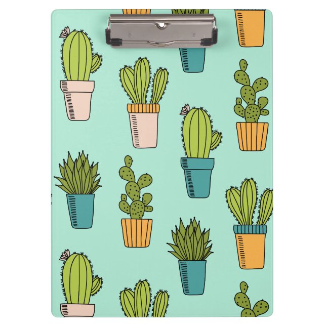 Porte-bloc Les cactus (Devant)
